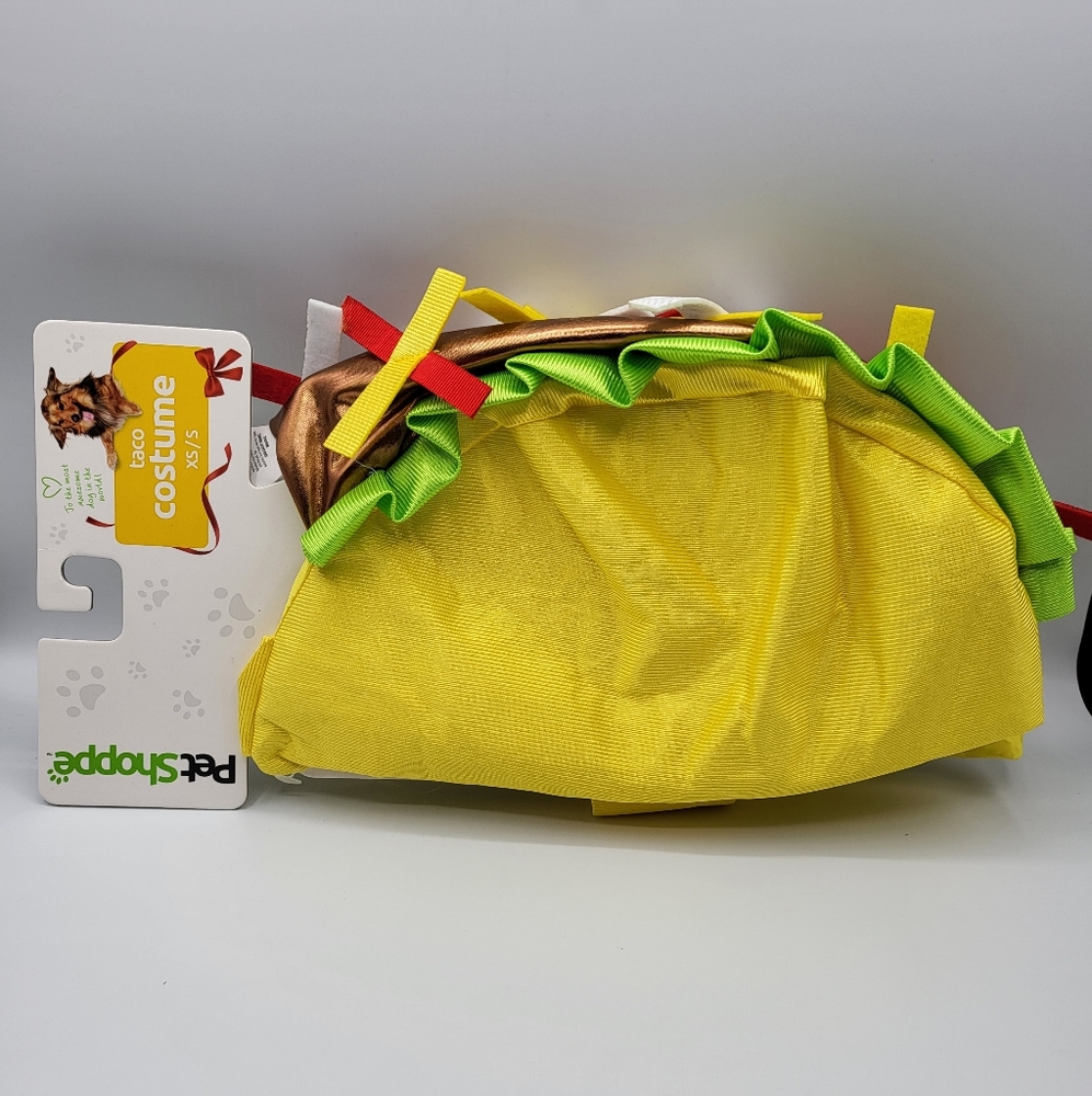 NEW XS/S Taco Pet Costume by Pet Shoppe